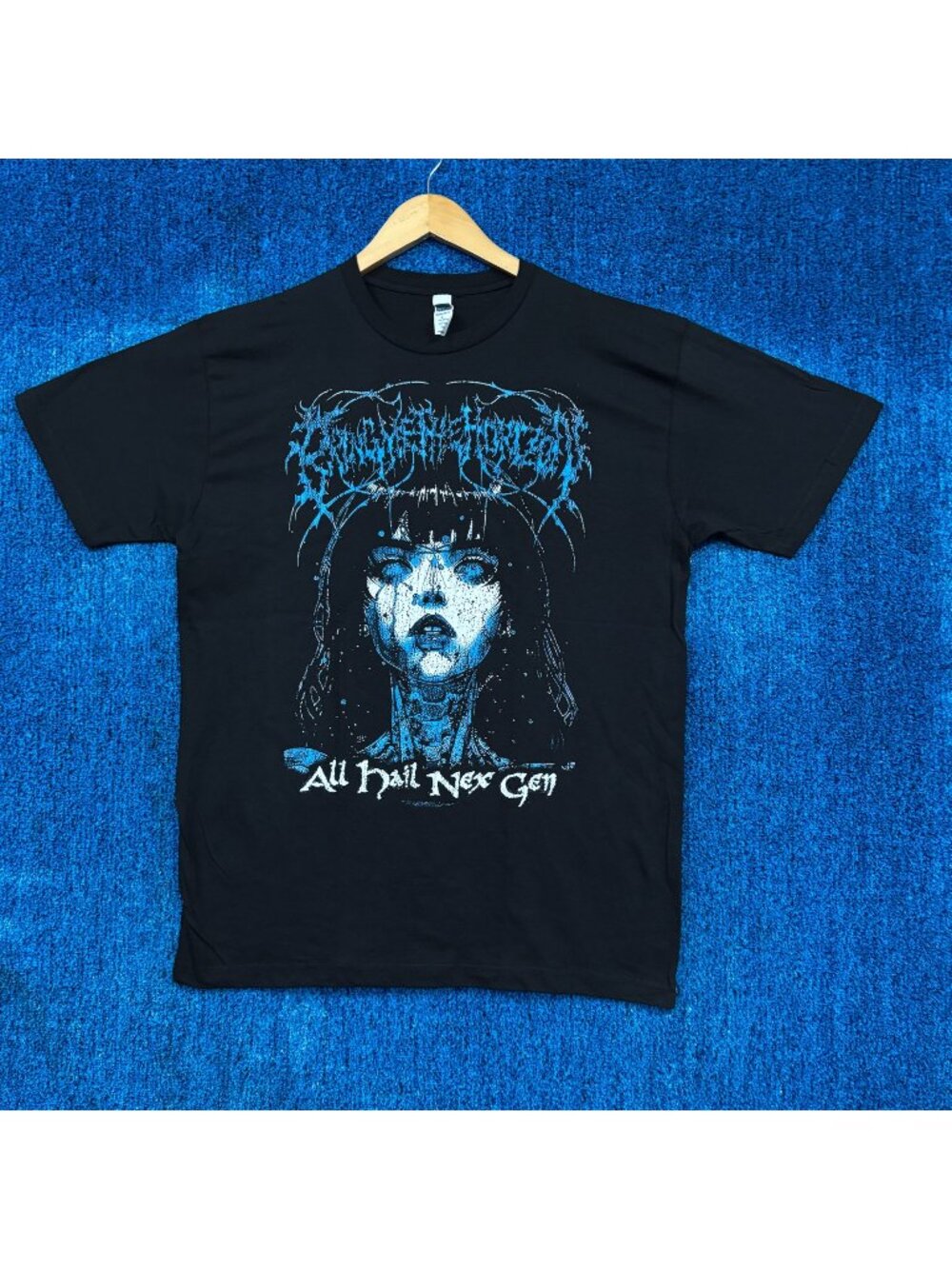 Bring Me the Horizon All Hail Nex Gen Amen Lyric Rock Tee L